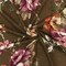 Oak Brown-Pink-Multi Floral Printed Stretch Rayon Jersey Knit Fabric By the Yard